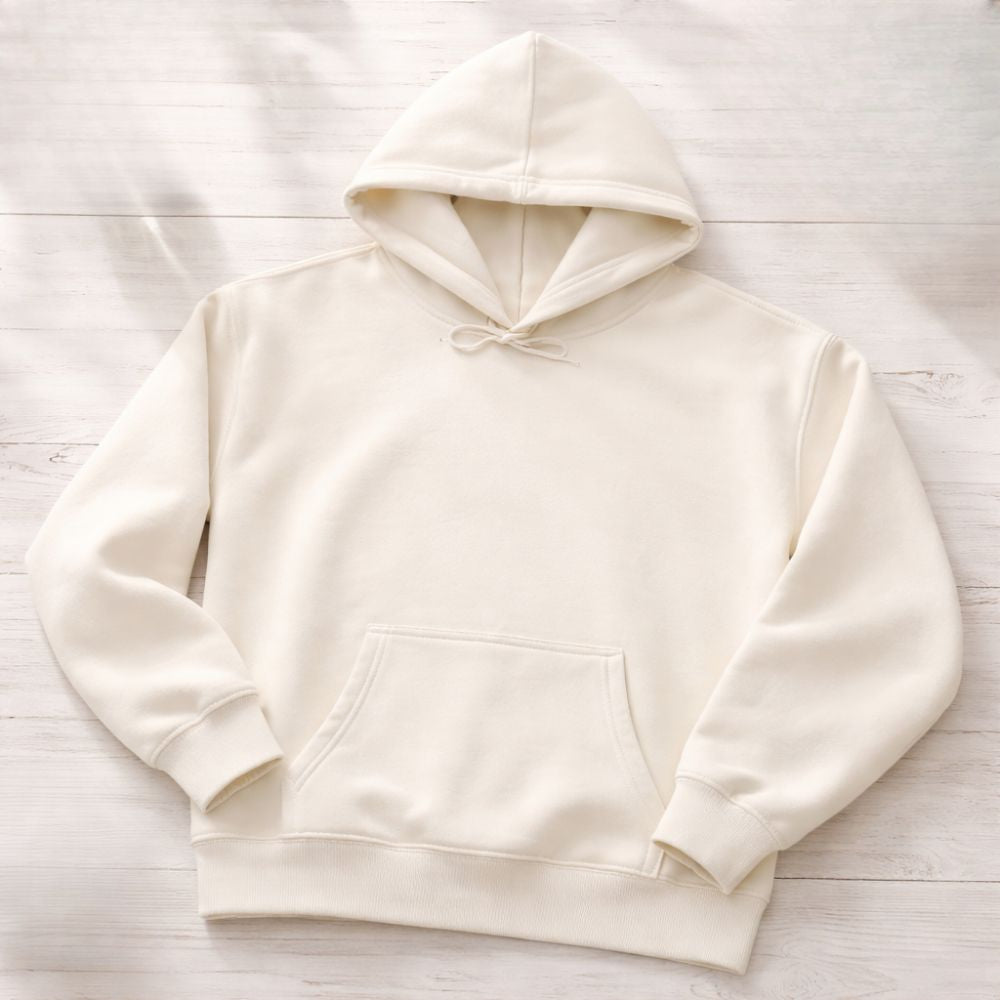 Cream Hoodie